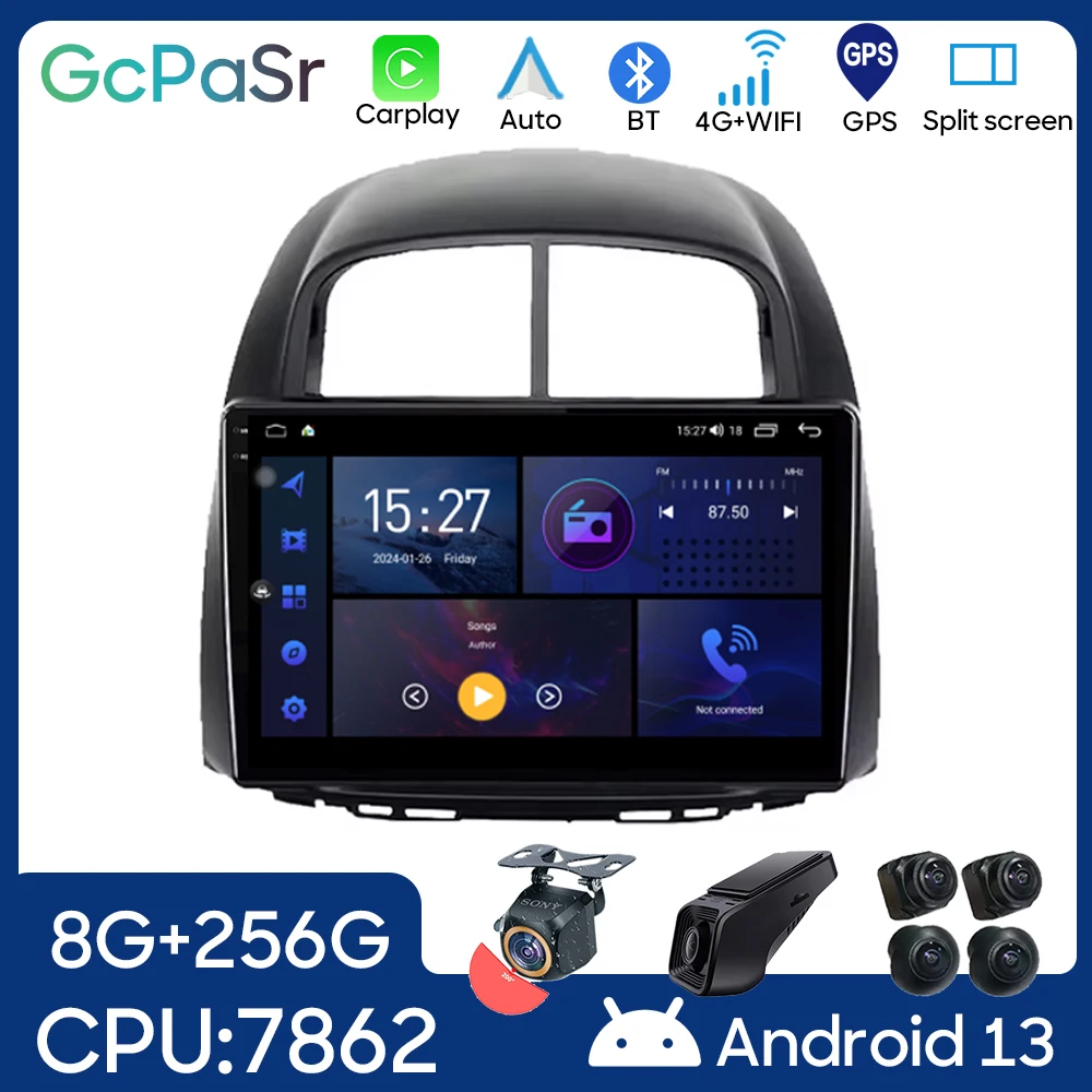 

For Toyota Passo Daihatsu Boon Sirion Subaru Justy Perodua Myvi Car Radio Auto Smart Multimedia Player GPS Navigation 5G WIFI