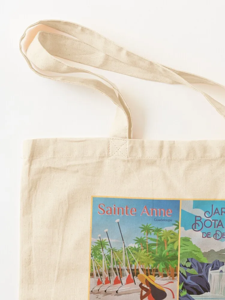 Guadeloupe Tote Bag Shopper custom bags female bag Eco bag Canvas Tote