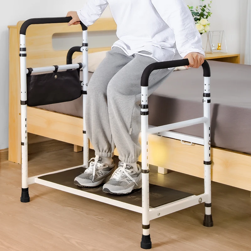 

Bed handrail the elderly get up help frame foot pedal get up safety handrail railing anti-fall artifact