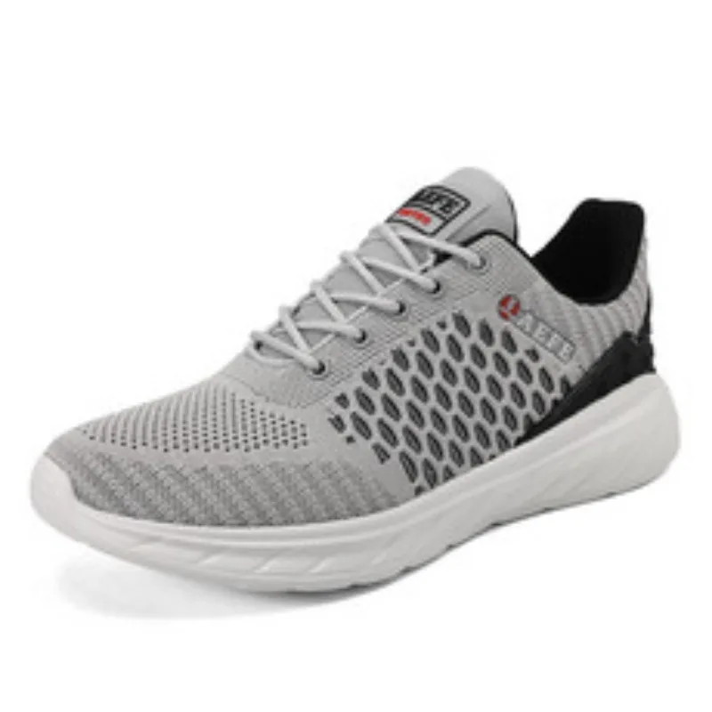 

Baasploa Men Running Shoes New Breathable Mesh Sport Shoes Men Classic Casual Sneakers Comfort Walking Non-slip Outdoor Male
