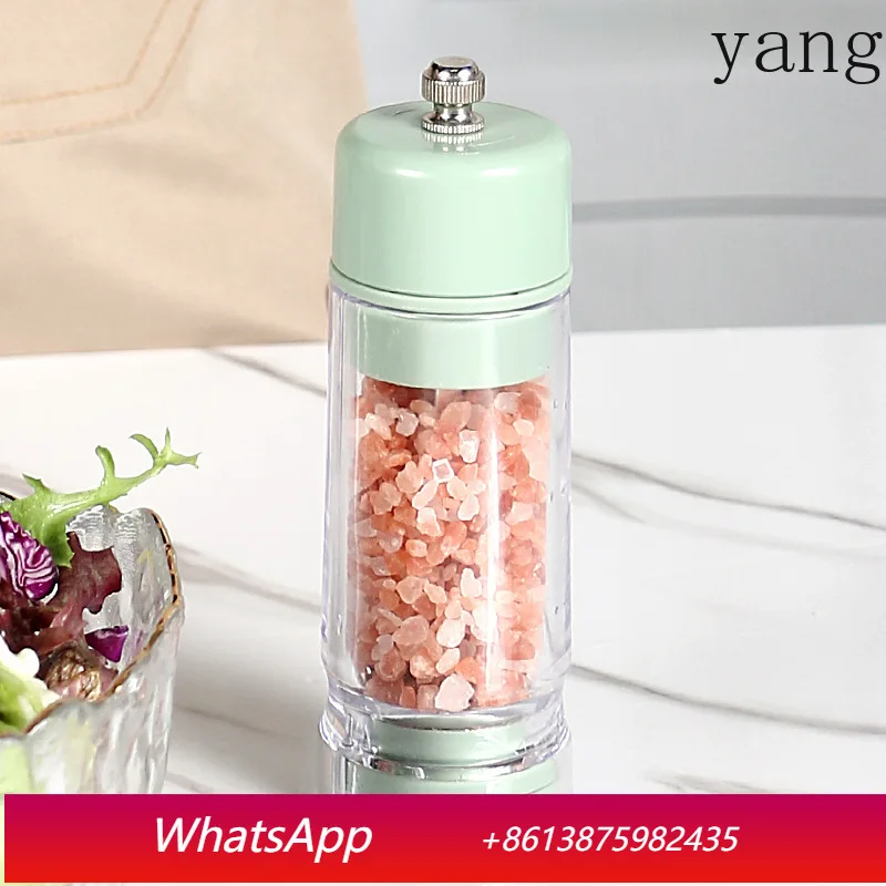 

LMM Multifunctional Pepper Grinding Bottle Household Rose Sea Salt Pepper Grinder