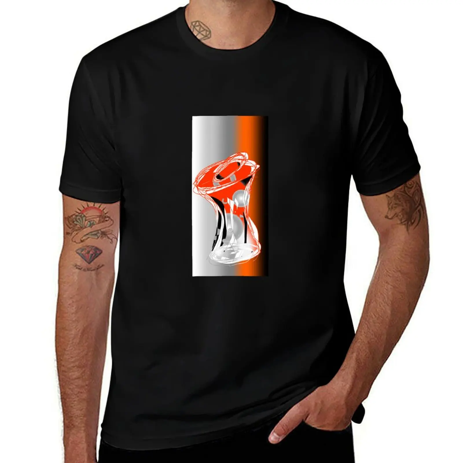 Weaved Basket T-Shirt Plus Size Short Sleeve T-Shirt