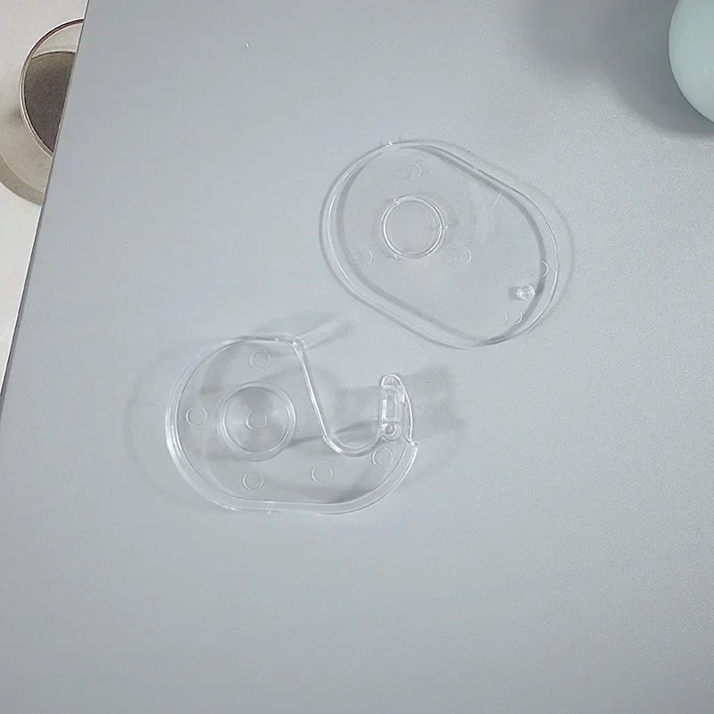 2pcs Mini Transparent Tape Dispenser Small Protable Cut Masking Tape Dispenser Scrapbook Washi Tape Organizer Student