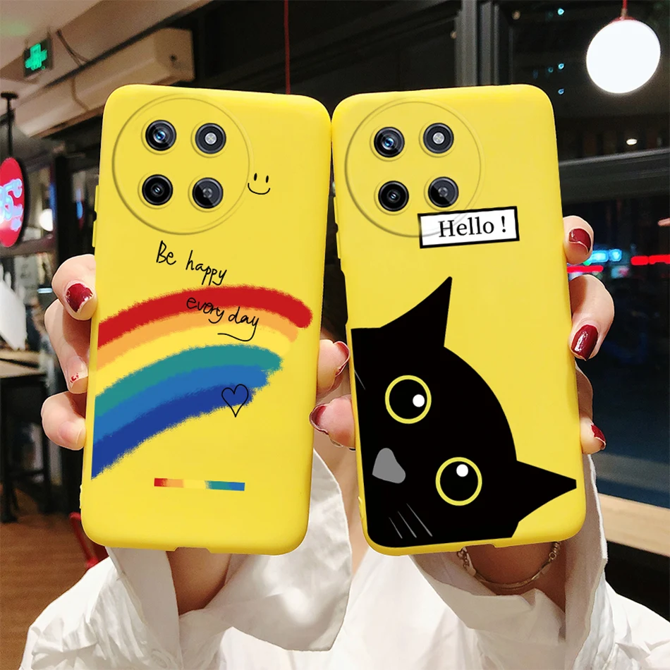 Per Realme 11 4G custodia Realme 11 4G Cover Coque Funda Silicone Soft TPU Dragon Bumper per Realme 11 4G Global Version Phone Case