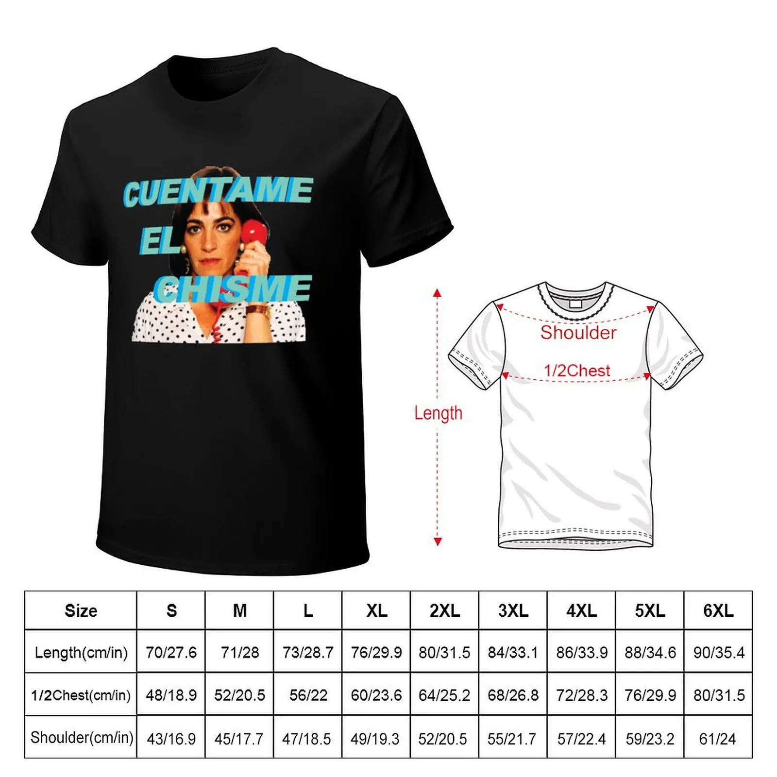 Cuentame El Chisme - Blue T-Shirt Basic Comfort Fit T-Shirt for Men