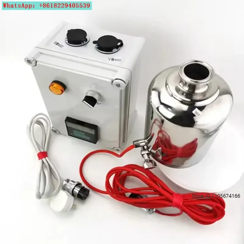 Sanitary grade electric heating respirator with insulation and sterilization features made of 304 stainless steel with