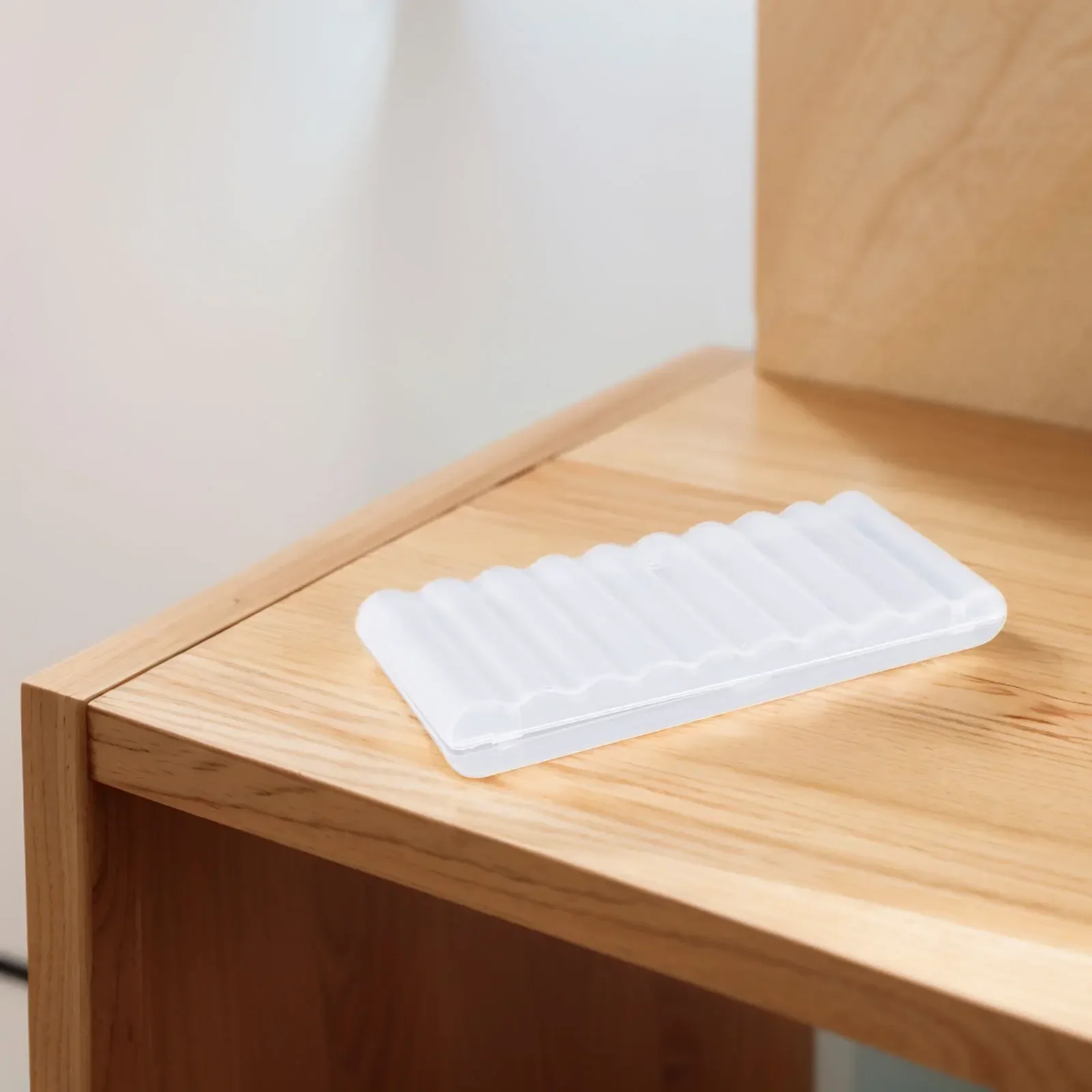 10 Slots Transparent Plastic Battery Storage Box Hard Container Holder Case For AAA Battery Organizer Accessories