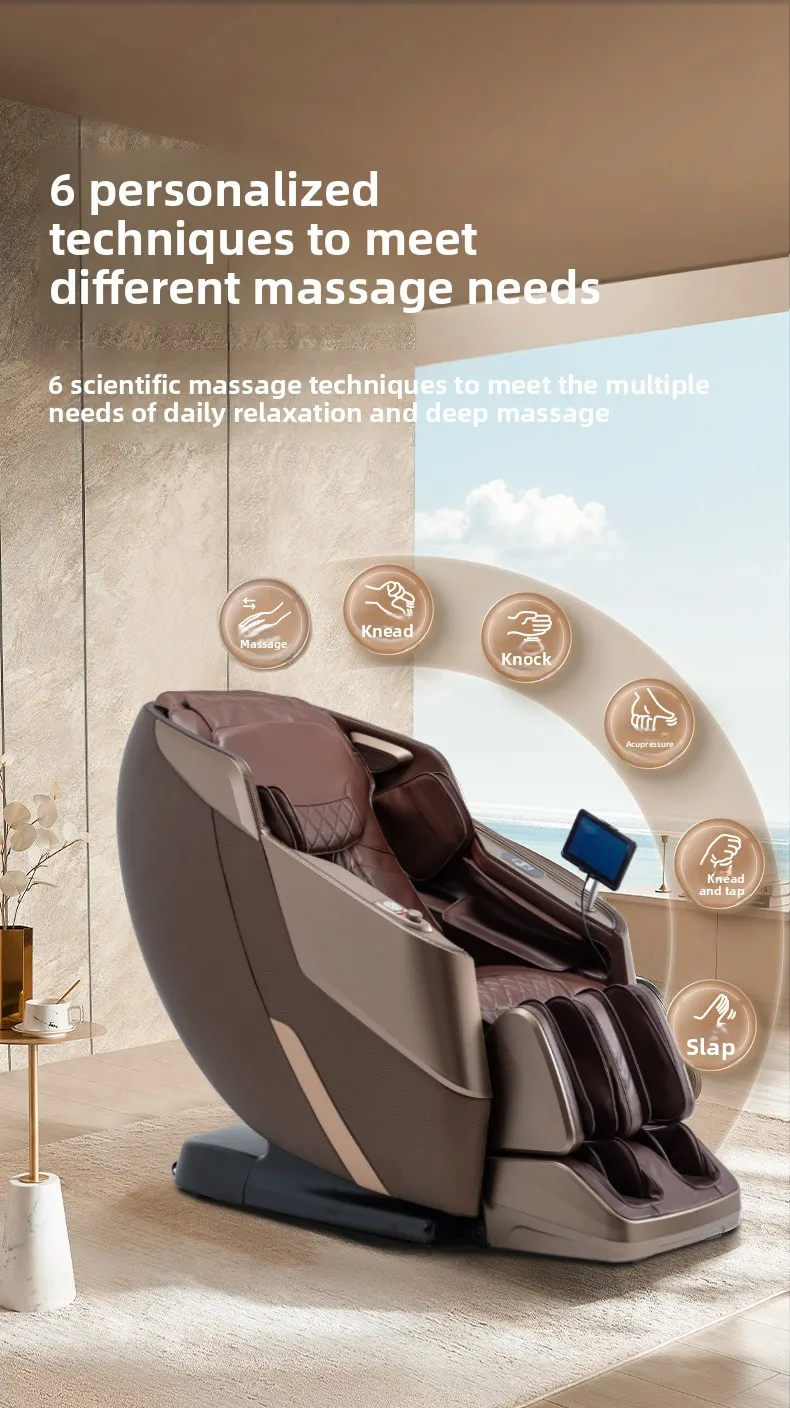 Massage Chair Intelligent Voice Home Full Body Electric Multifunctional Fully Automatic Gravity Intelligent M