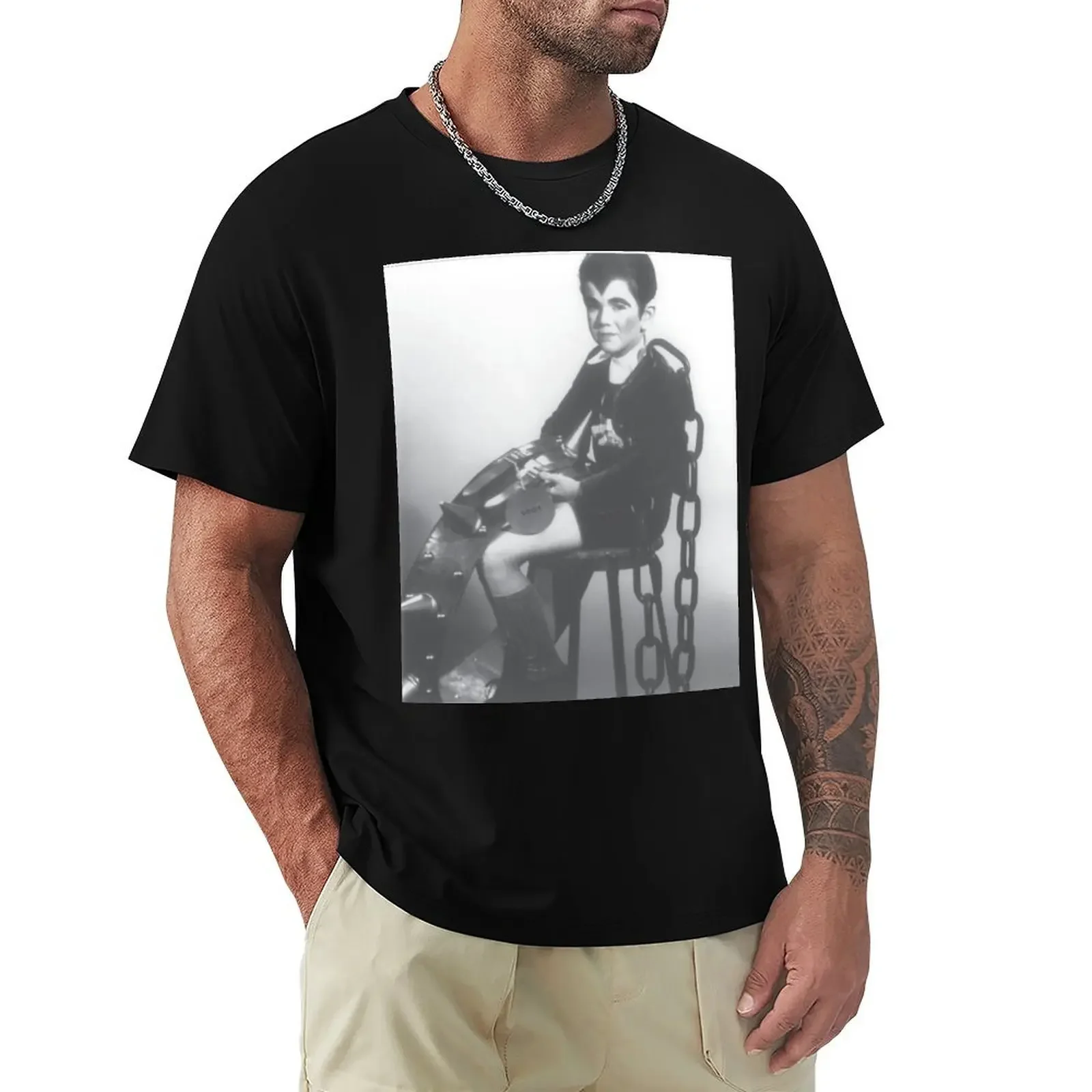 

Eddie Munster Spot Collar T-Shirt plus sizes customs anime stuff tops men t shirts