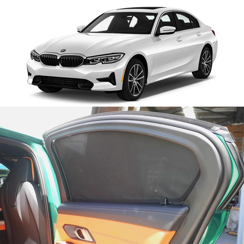 ที่บังแดดสำหรับ BMW 3 Series G20 2019-2023 2024 g 20ที่บังแดดกระจกหน้าหน้าต่างด้านหลังแผ่นกรองแสงติดรถยนต์