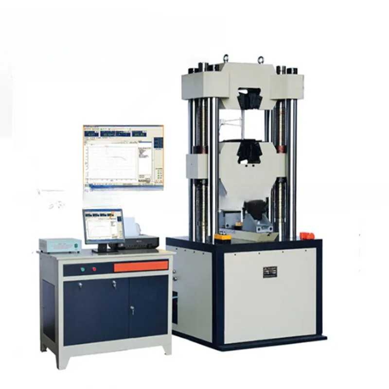 WE-1000D LCD Digital Display Universal Testing Machine 100 Tons Universal Tension Tension Bending Torn Testing Machine