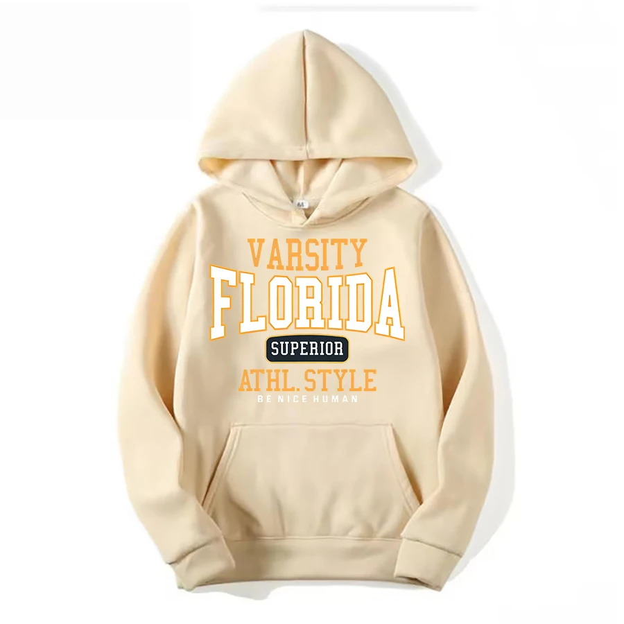 سويت شيرت برقبة دائرية وأكمام طويلة مع قبعة مطبوعة كاجوال دافئة وأنيقة الوزن الثقيل (وزن القماش 220–320 جم/م2)