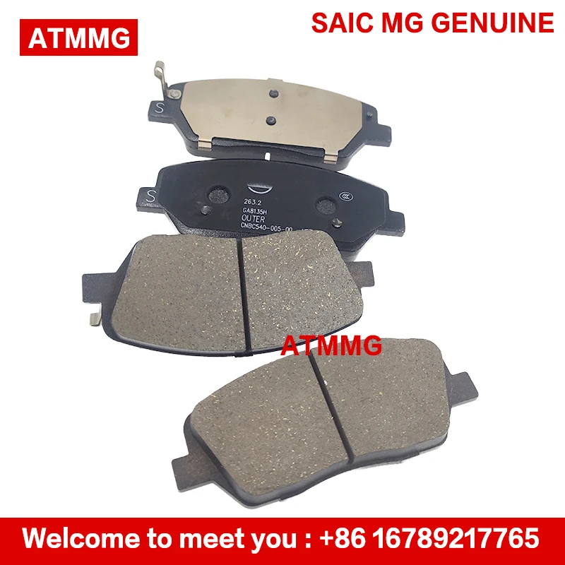 ATMMG For SAIC MG RX8 MGRX8 Front Brake Pad Rear Brake Pads friction plate 10432218 10449128 Original  New