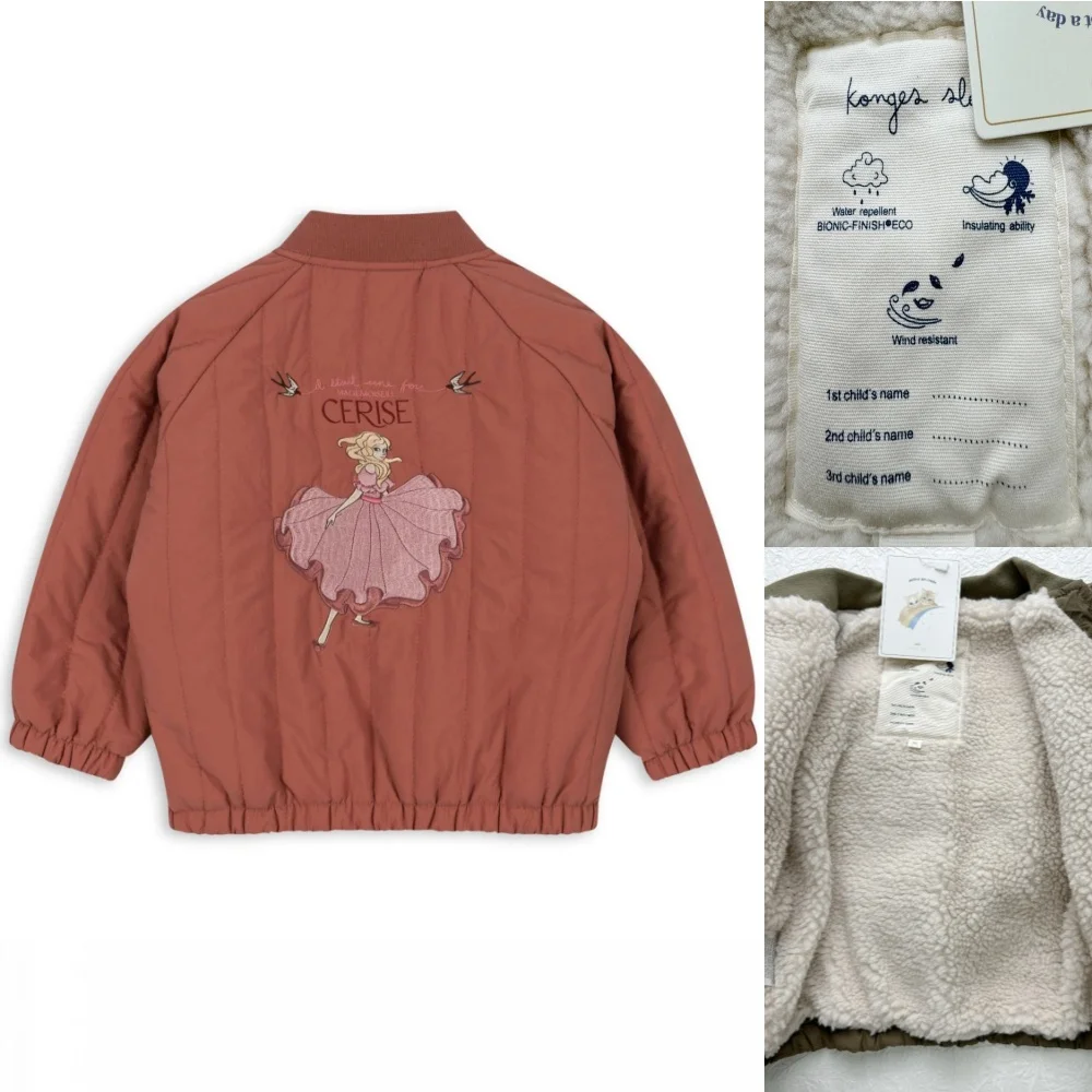 2026 KS Winter Baby Jongens Cartoon Lamswollen Jassen Kinderen Katoenen Kleding Meisjes Jassen Bovenkleding Jassen Jongens Vlucht Pak Jassen