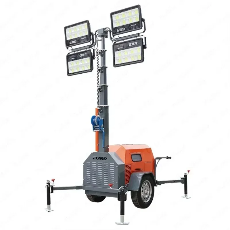 YG New Compact Light Tower With Powerful LED Light Combination Factory Mobile Tower Light For Sale