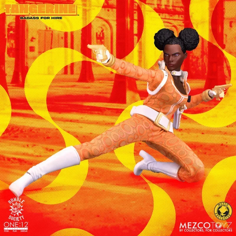 

Original Mezco Toyz Tangerine Badass For Hire Deluxe Edition In Stock Anime Collection Action Figures Model Toys