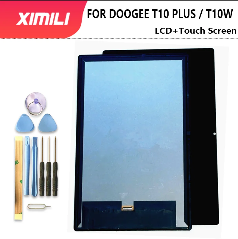 New Original DOOGEE T10 Plus T10W Touch Screen LCD Display Repair Accessories For DOOGEE T10 w Tablet