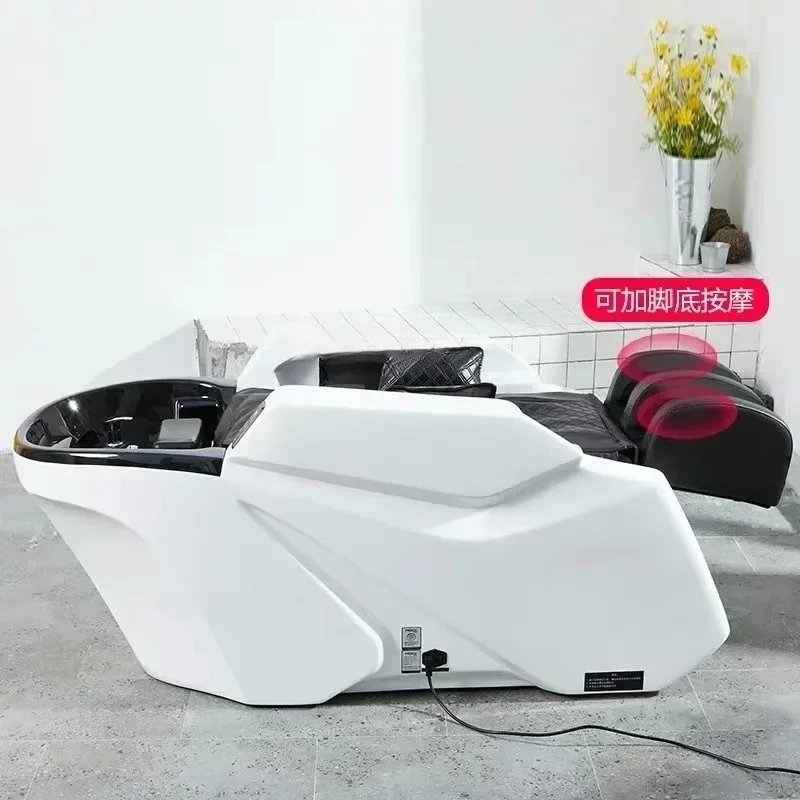 Y1  Automatic Intelligent Electric Massage Couch Hair Saloon Dedicated Head Therapy Thai Flushing Bed Salon Shampoo Bed