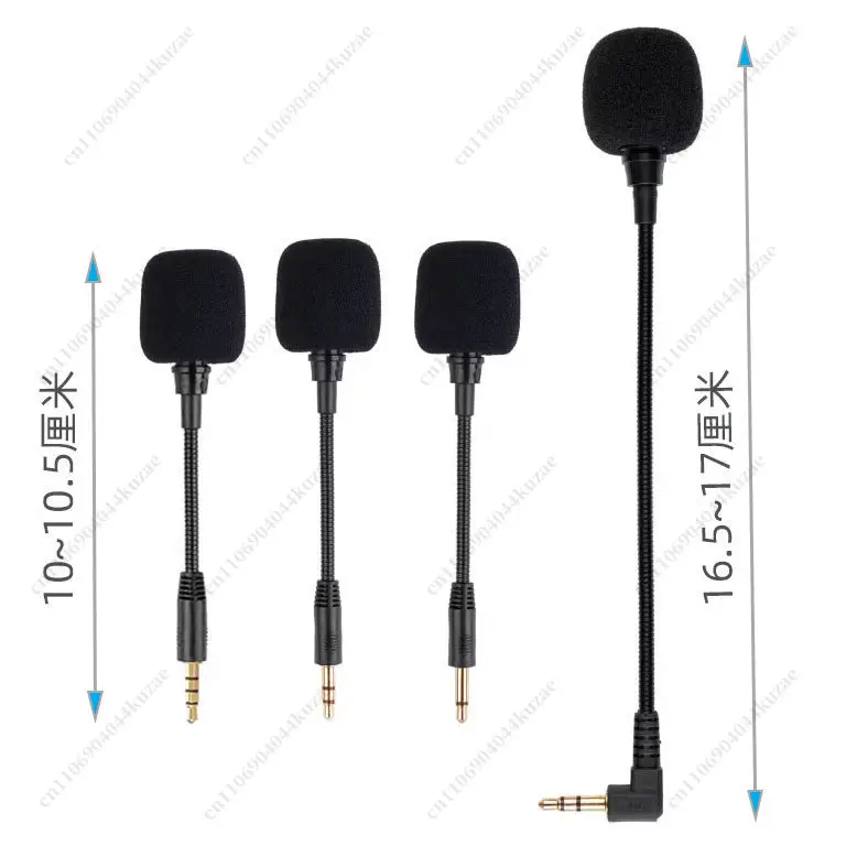 Mini 3.5mm Microphone Pocket Plug-and-Play Mic for Mobile Phone Laptop K Audio Recording
