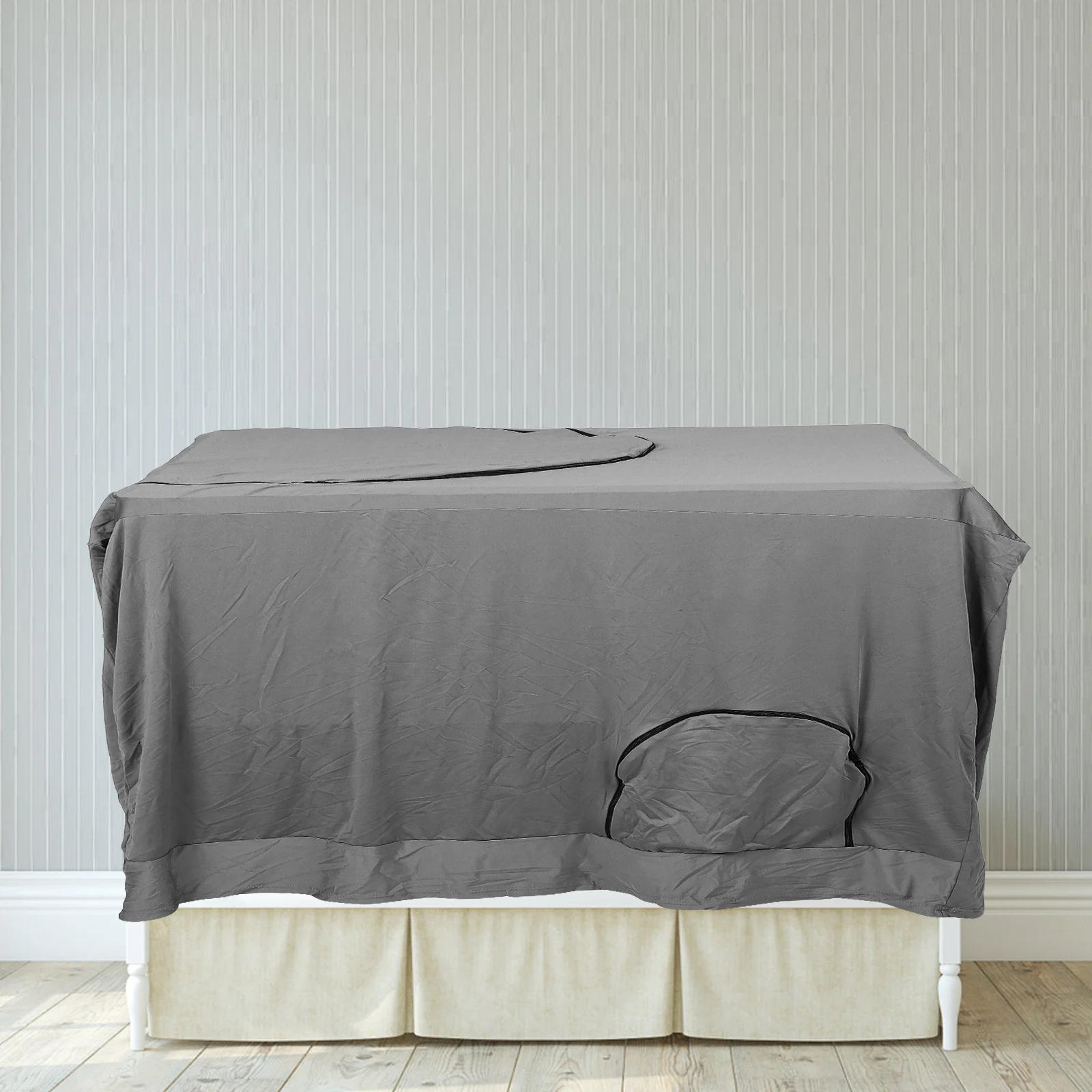 غطاء شبكي لسرير الأطفال قابل للتنفس، حماية آمنة قابلة للتمدد، تصميم حافة سميكة، سهل التركيب