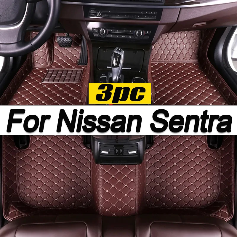 

Автомобильные коврики под заказ для Nissan Sentra 2006 2007 2008 2009 2010 2011 2012, роскошные кожаные для мужчин и женщин с полным покрытием