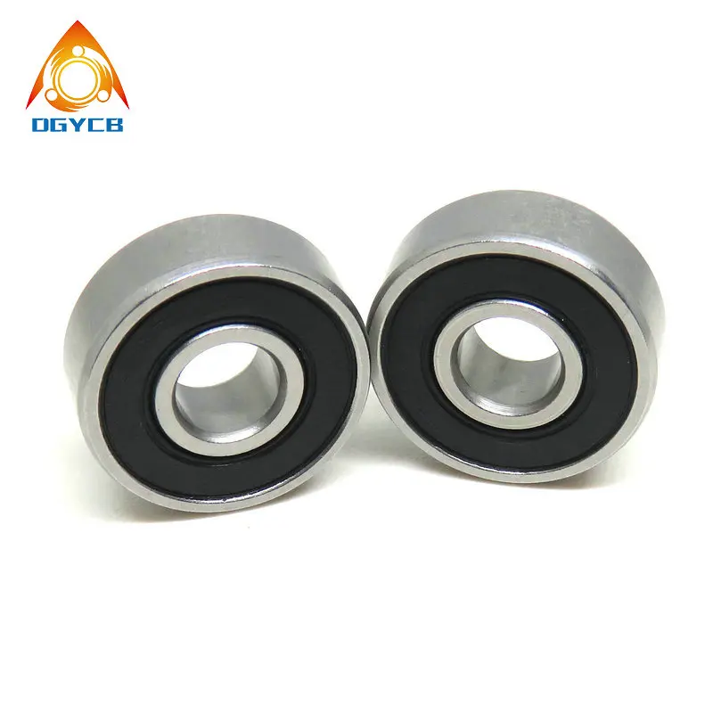 1 sztuk S606RS łożyska ABEC-5 S606 2RS 606-2RS 606 RS 6x17x6mm ze stali nierdzewnej kulka stalowa łożyska 6*17*6mm 440C miniaturowe łożyska