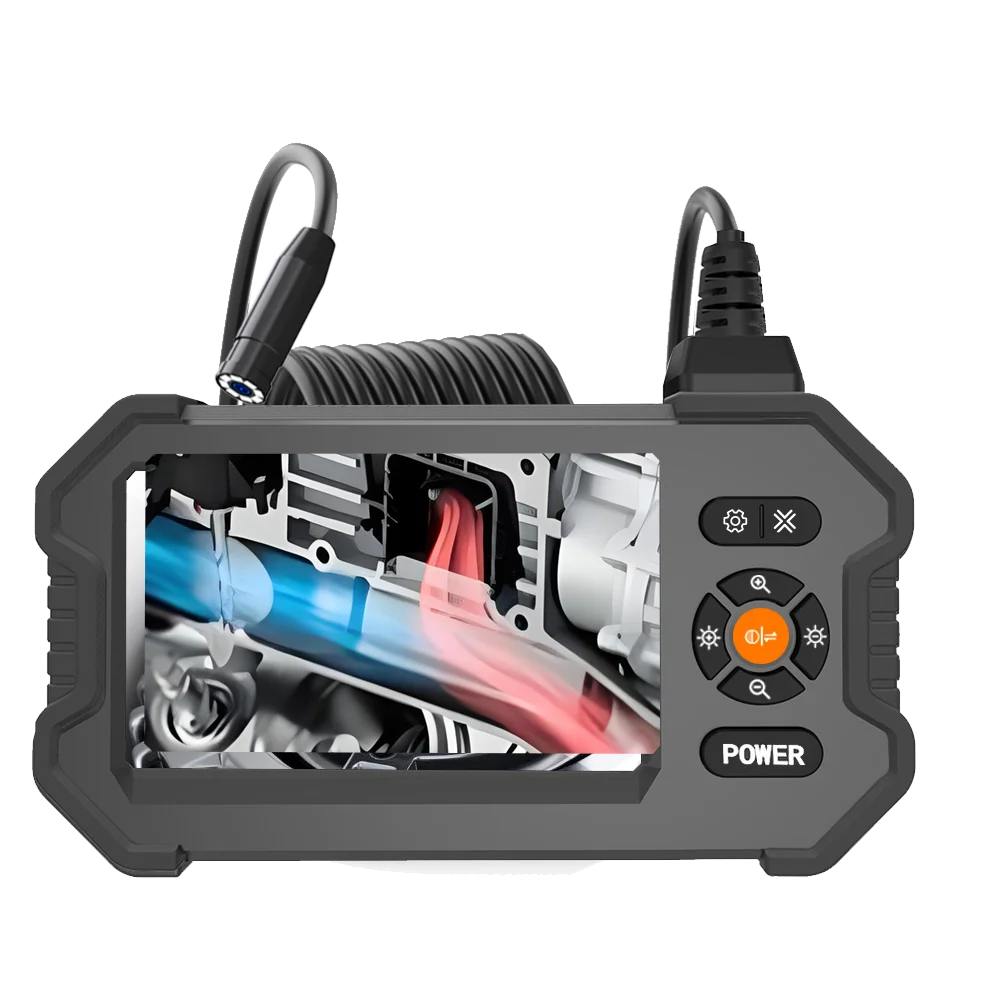 4.3Inch Screen 2MP Dual Lens Side-View Front View  WIFI Endoscope CMOS Borescope Inspection Otoscope Camera Digital Microscope