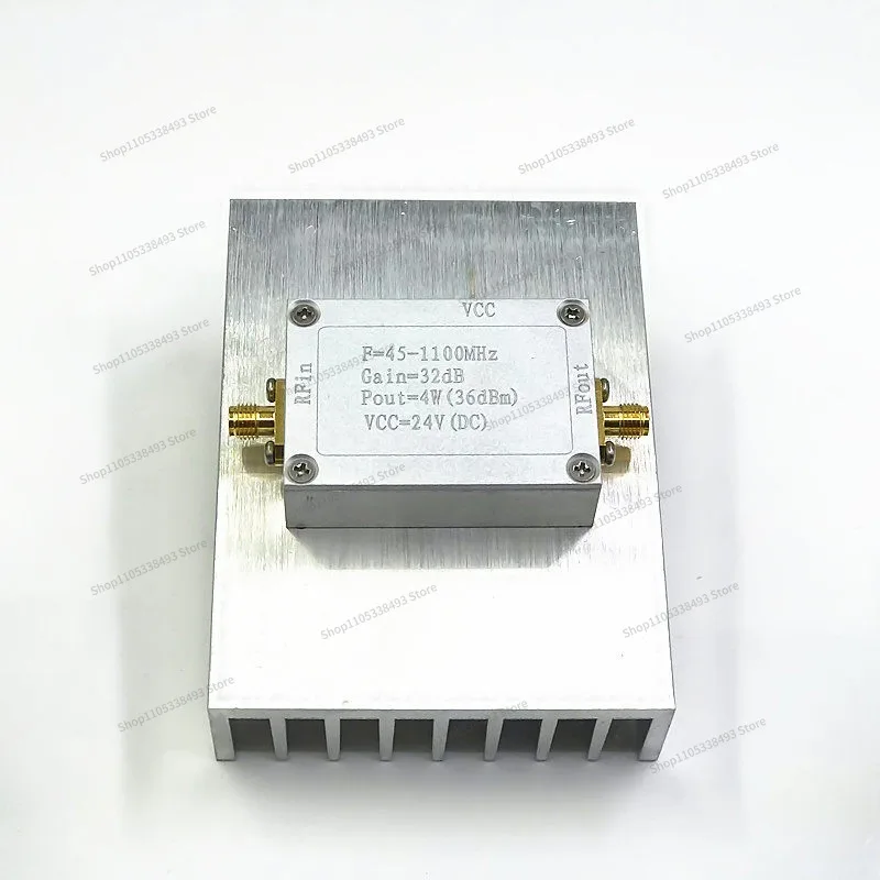 For RF, Power, Amplifier 45-1100MHz 4W Gain 32dB