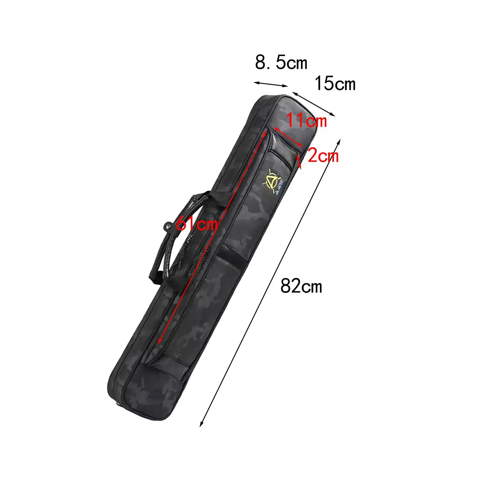 Custodia per stecche da biliardo, custodie per stecche a 7 fori 3x4, custodie per stecche da biliardo 3x4,