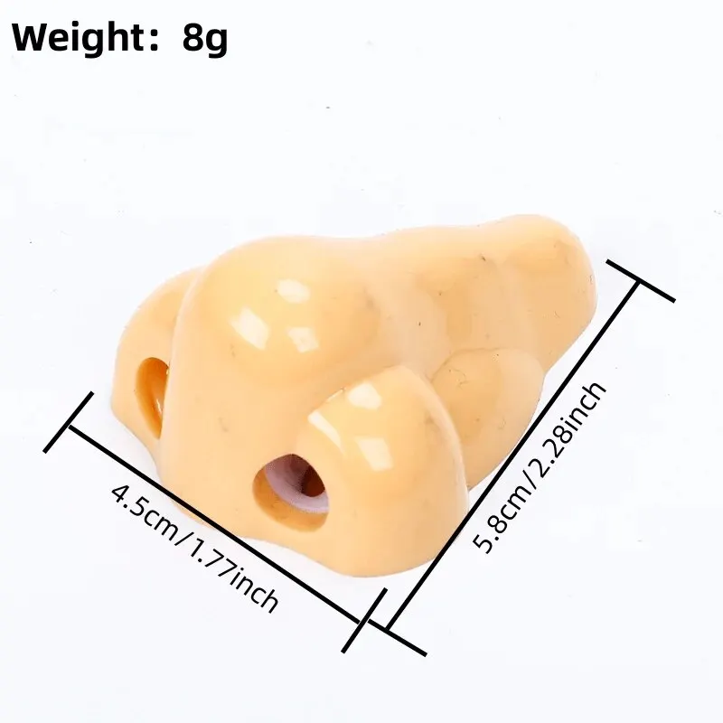 1/12pcs Creative Nose-Shaped Pencil Sharpeners Funny Nose Pencil Sharpener School Supplies Prizes For Kids Party Favors