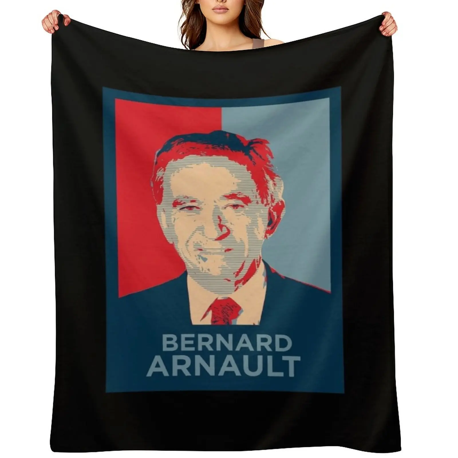 

Bernard Arnault Throw Blanket Shaggy For Baby Camping Quilt Blankets