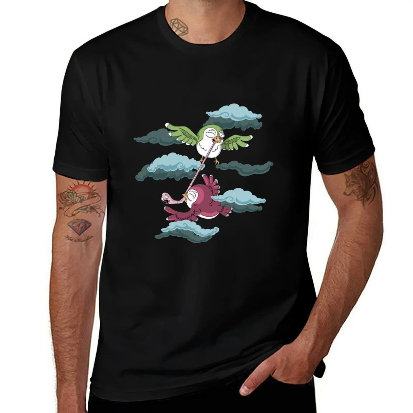 The eternal struggle T-Shirt Trendy Pattern for Men T-Shirt