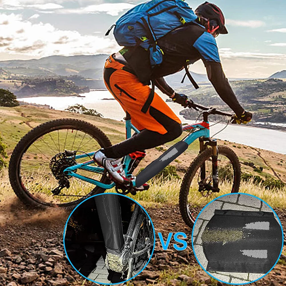 Electric Bike Battery Wrap Reflective E-bike Battery Sleeve  Scratch- Removable Cycling Accessories for Winter
