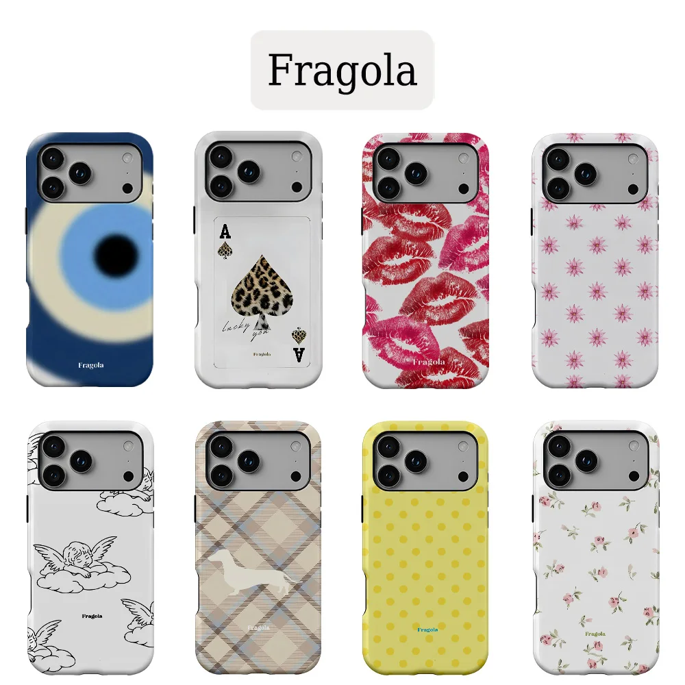 Fragola OJO Phone Case for iPhone 17 16e 16 15 14 13 12 11 X