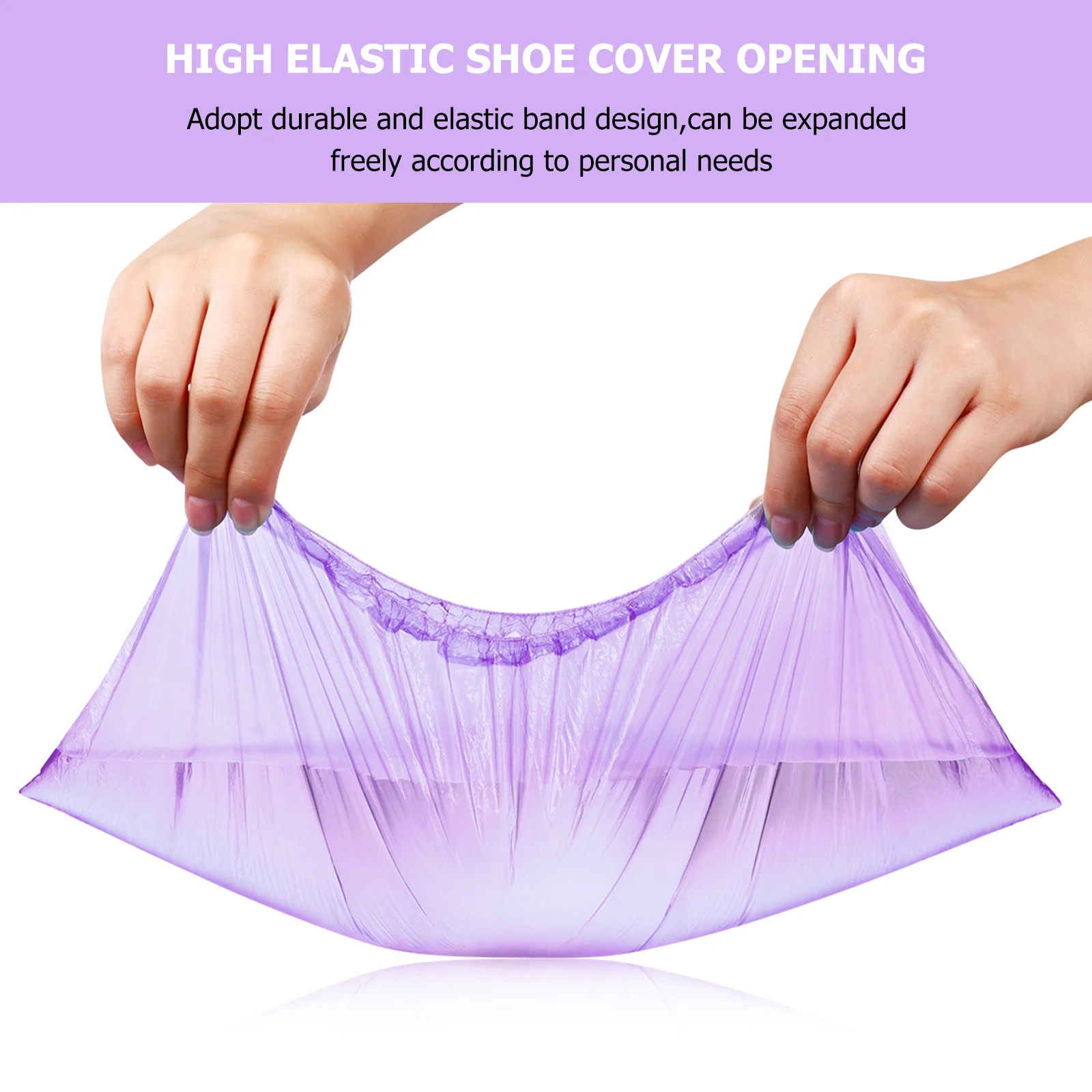 

200Pcs Disposable Shoe Protective Covers Non-Slip Waterproof Thick Durable Home Office Use Disposable Shoes Cover