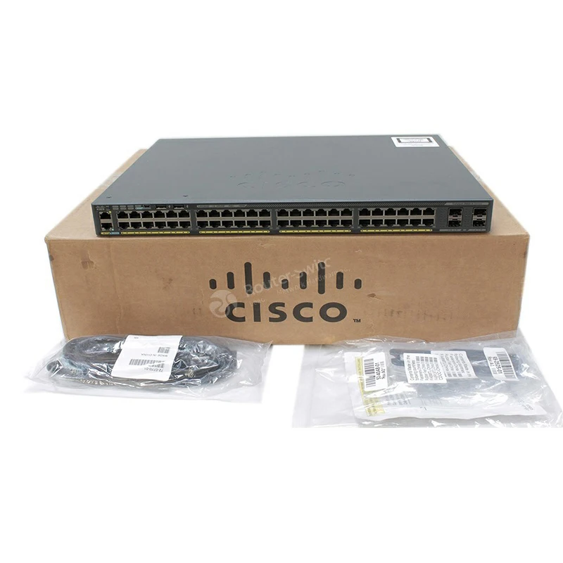 Original Used WS-C3750X-48P-L 48 Port Gigabit PoE Switch