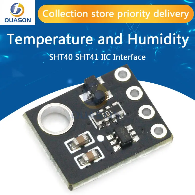 SHT40 SHT41 Temperature and humidity sensor IIC interface temperature and humidity module