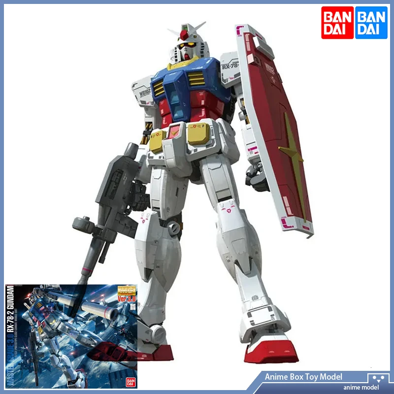 

Gundam BANDAI MG 1/100 MASTER GRADE 3.0 RX-78-2 Assembling Model Action Toy Figures Children's Gifts