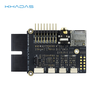 Khadas Edge2 IO Module with UHS-I SD card reader, dual-channel infrared receiver, 3.5mm headphone jack, 16-pin GPIO