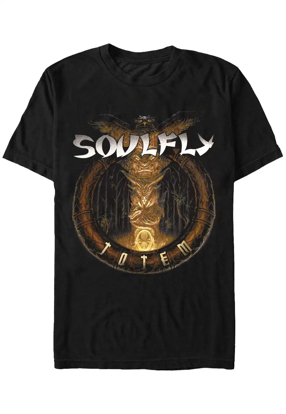 

Футболка Soulfly Totem с периферийным узором и принтом, летние роскошные брендовые хлопковые мужские и женские футболки с короткими рукавами