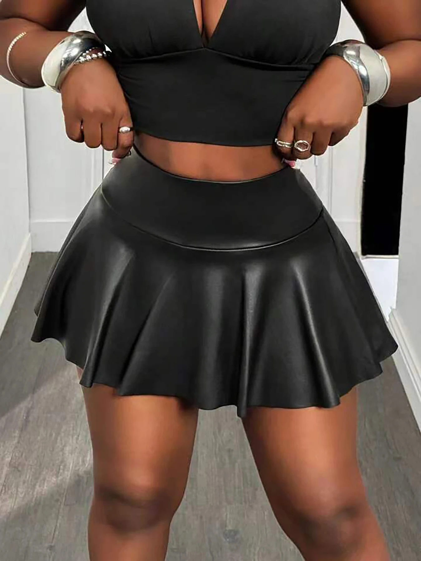 

Ladies' summer hot clothing, elegant midi skirt, summer ultra short skirt 680