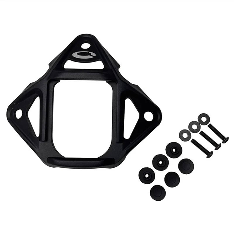 Aluminum Helmet Frame Mount NVG Shroud Adapter 3 Hole Skeleton ARC Rail Lightweight Aluminum for FAST MICH Helmet