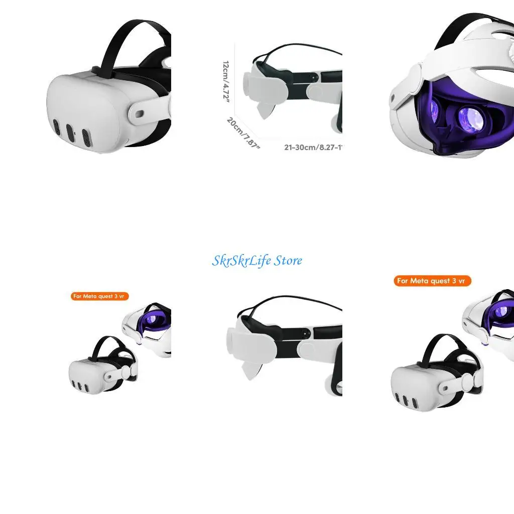 

E65E Head Strap for Quest3 Headset Headstrap Replacement for Enhanced Comfort