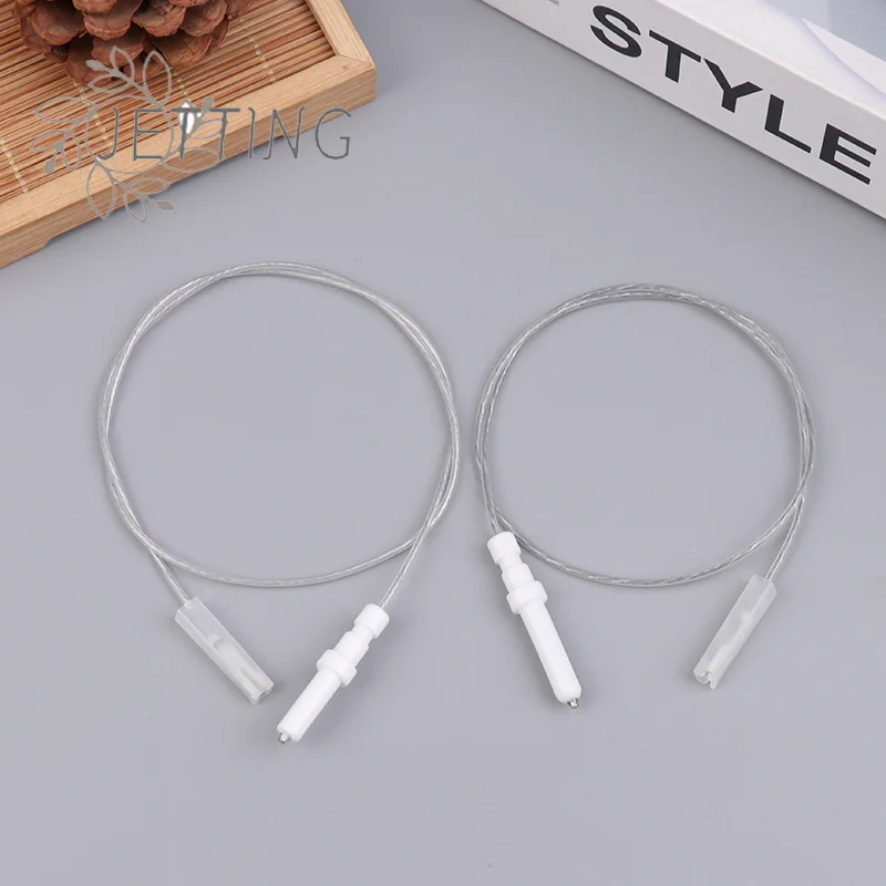 HOT Gas Cooktop Stove Spare Igniter Electrode Spark Plug With Wire Ignition Ceramic Pin Ceramic Height 35mm 40mm For Gas Cooker