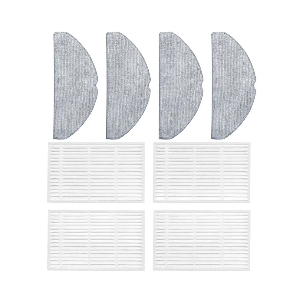 For lubluelu for l40 B40 L15 Ultra L15 Max Vacuum Cleaner Accessory Kit HEPA Filters and Mop Cloths 3 Filters 4 Cloths