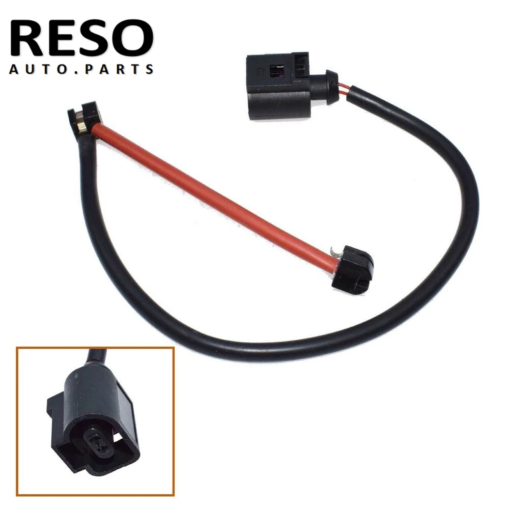 RESO  1PC Front Brake Pads Sensor For AUDI Q7 PORSCHE CAYENNE VW TOUAREG 95561236500 7L0 907 637 7L0907637 German Specification