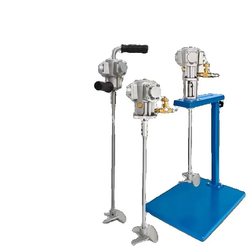 Pneumatic Mixer Variable Speed Commercial Stirrer for Paint Liquid Glue Laundry Detergent