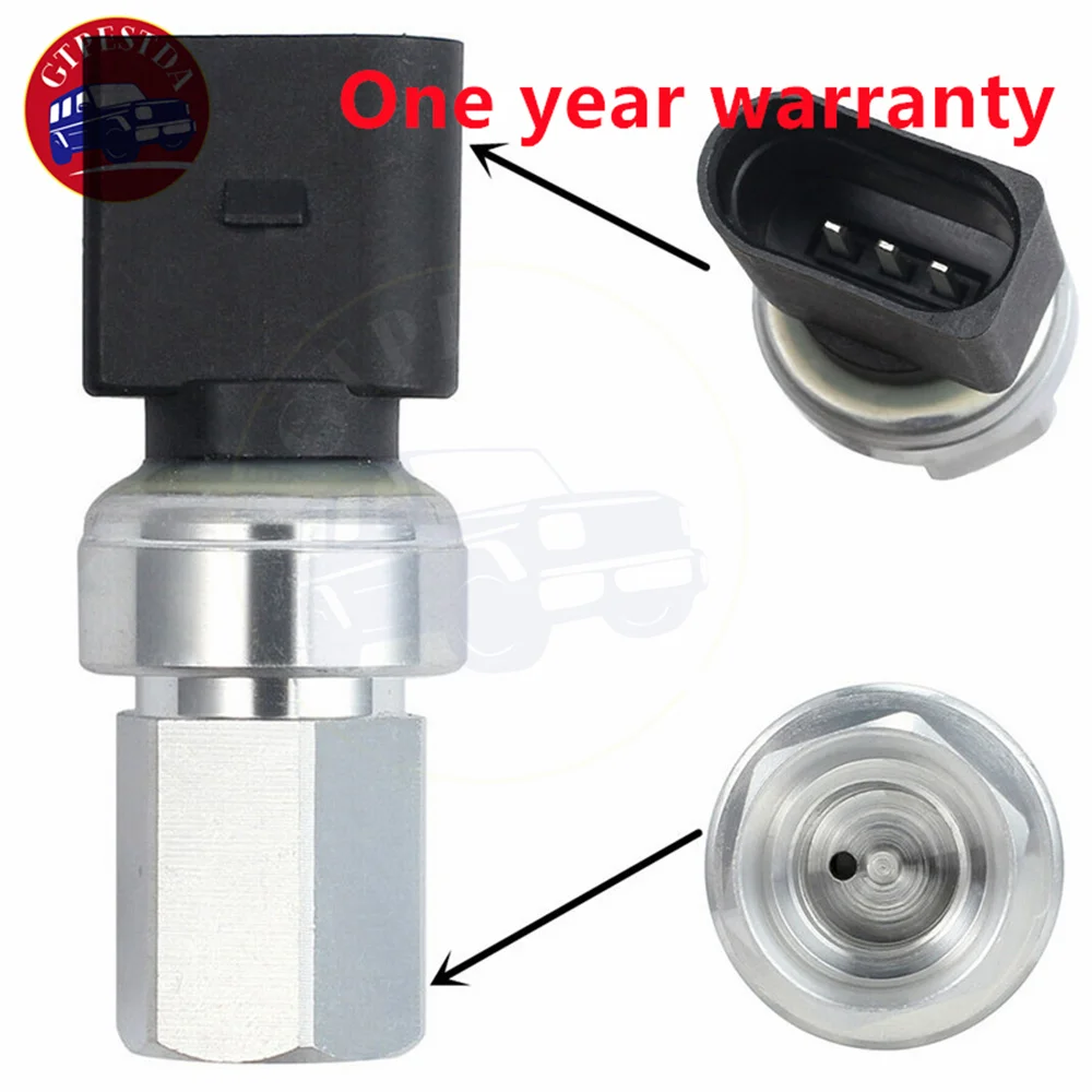 New 1J0959126 AC Pressure Switch Sensor Drucksensor For Volksw-agen Passat B7 CC Bo-ra 1998-2005 Sedan Diesel 1K0959126D