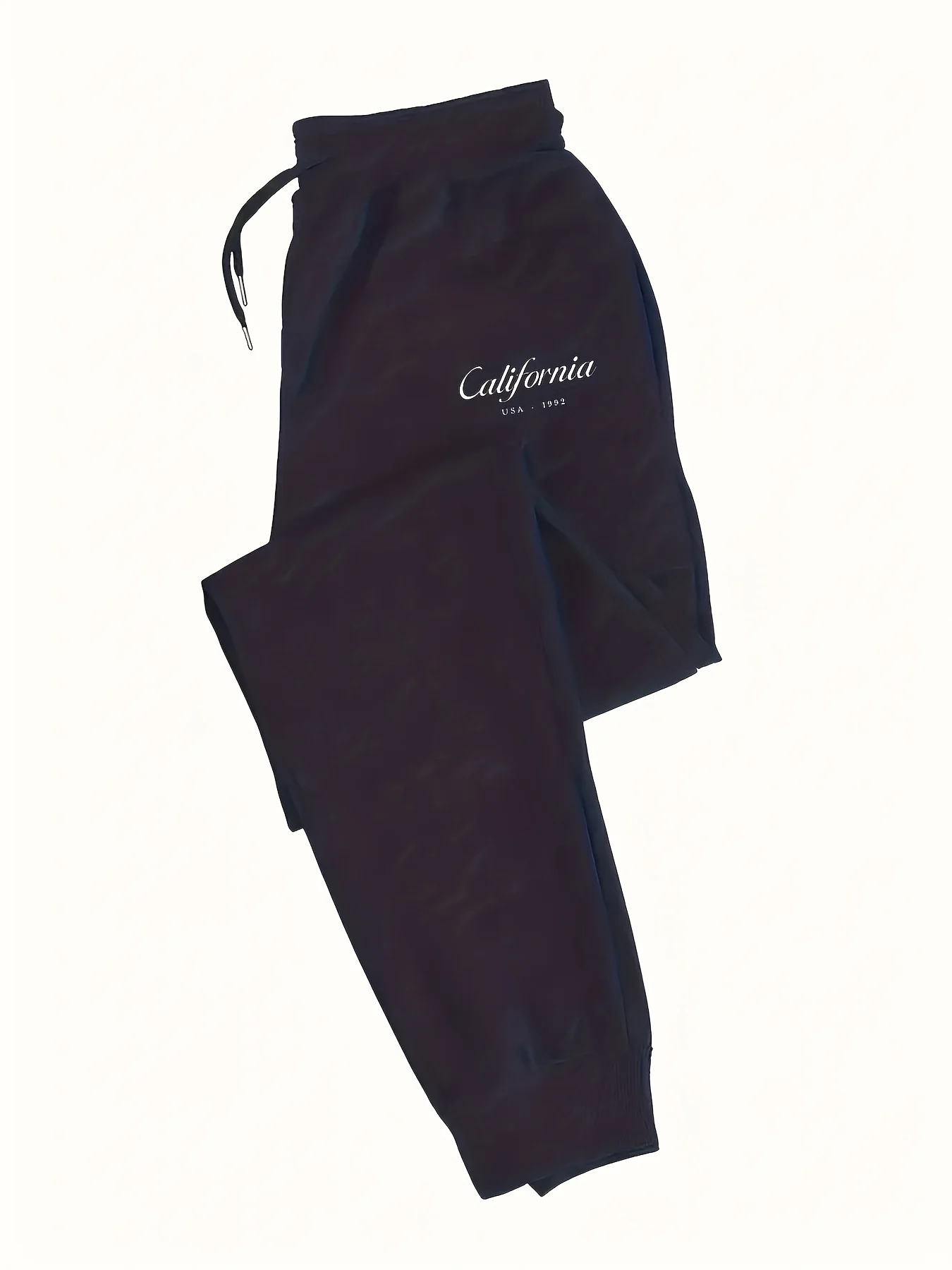 Softstyled California USA 1992 Classic Cursive Print Comfy Sweatpants Men Hip Hop Sports Jogger Trousers Fit Wear Gear
