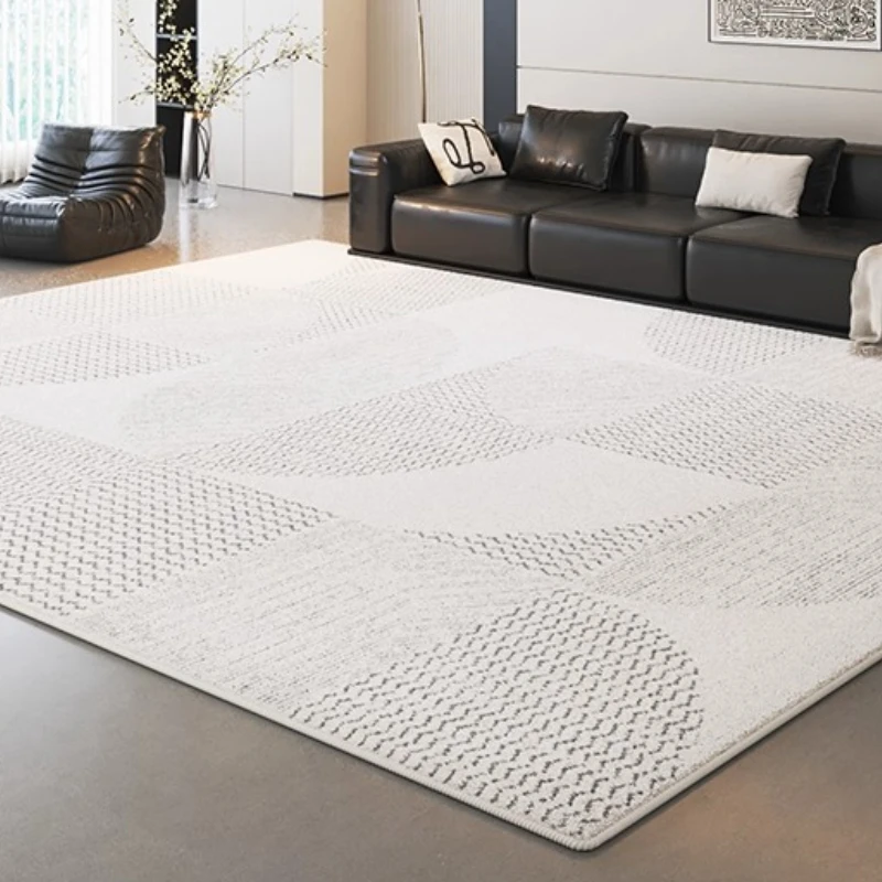 Modern Style Living Room Decoration Thicken Plush Carpet Large Area Rugs for Bedroom Minimalist Lounge Floor Mat Fluffy Soft Rug